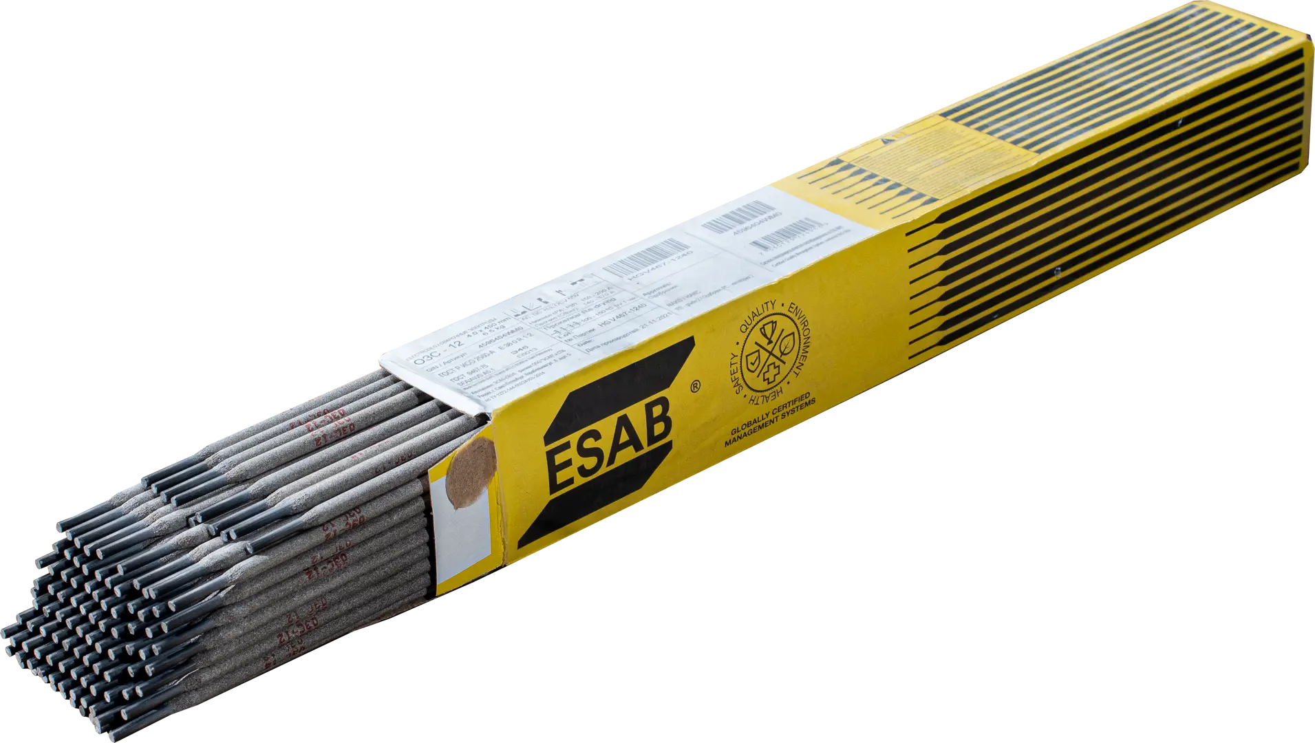 Электрод сварочный для стали Esab ОЗС-12 4мм 6.5кг