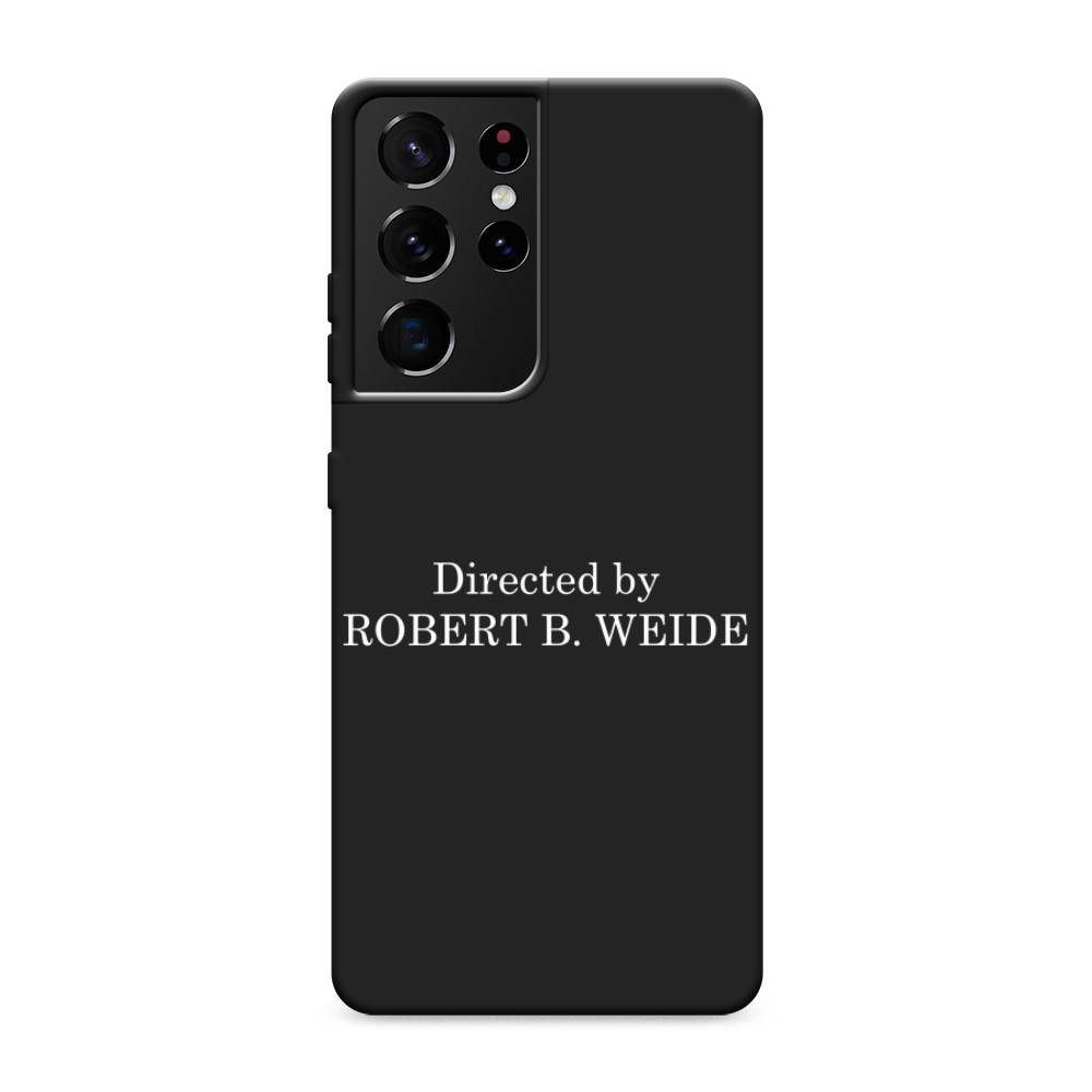 фото Матовый силиконовый чехол "robert b weide" на samsung galaxy s21 ultra awog