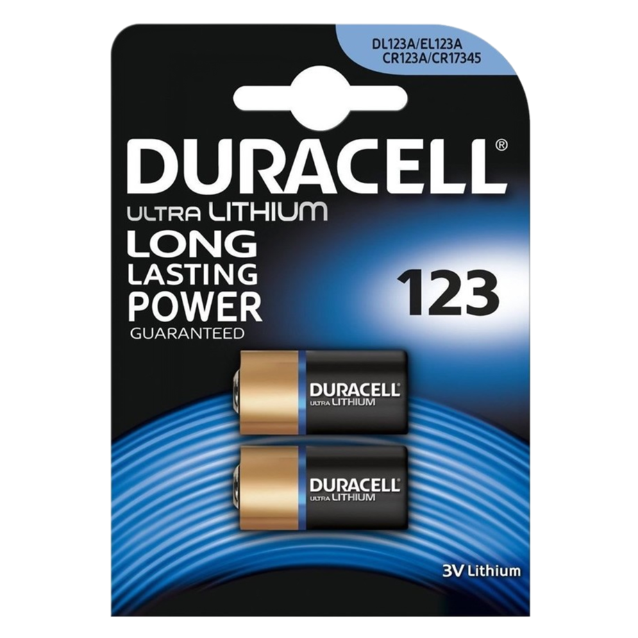 

Батарейки DURACELL ULTRA CR123A BL2 (блистер 2шт), ULTRA CR123A