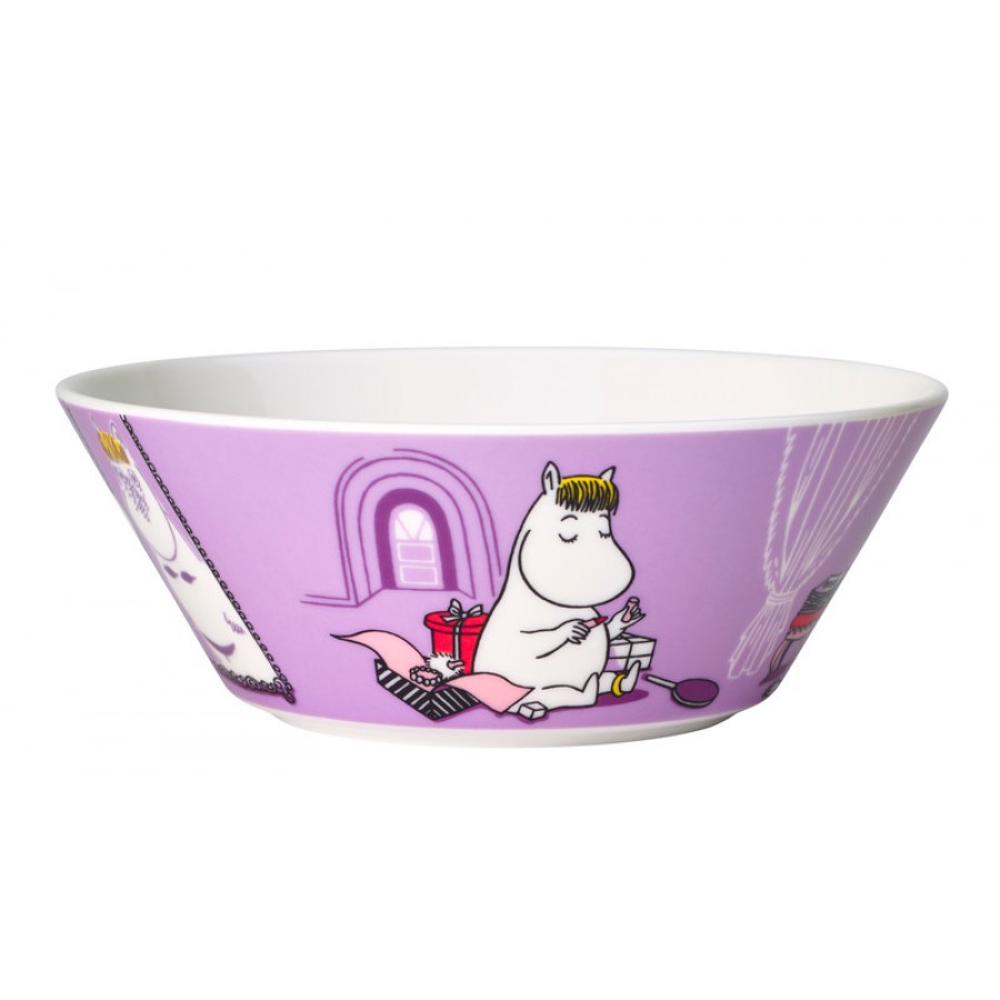 

Пиала Moomin Arabia Finland Фрёкен Снорк сиреневая 15 см, 1052345