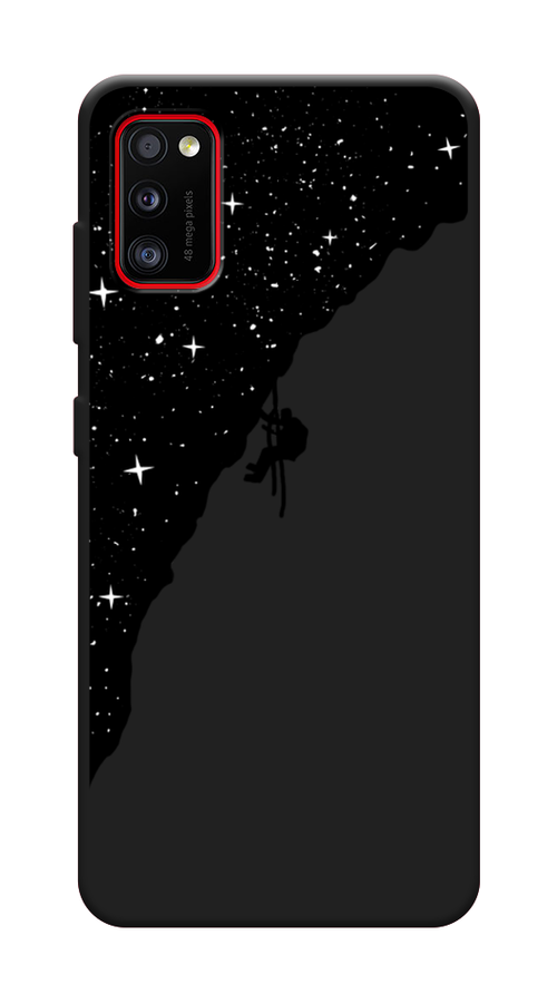 

Чехол Awog на Samsung Galaxy A41 / Самсунг A41 "Скалолаз в космосе", Разноцветный, 2100452-1