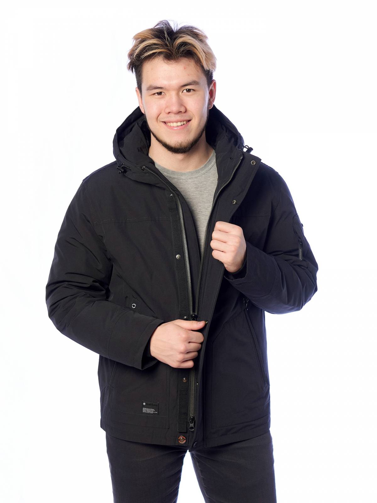 

Зимняя куртка мужская Shark Force 4141 синяя 48 RU, Синий, 4141