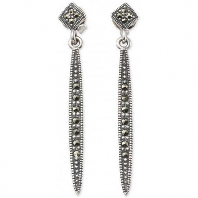 

Серьги из серебра с марказитом Марказит HE387-8257, HE387-8257