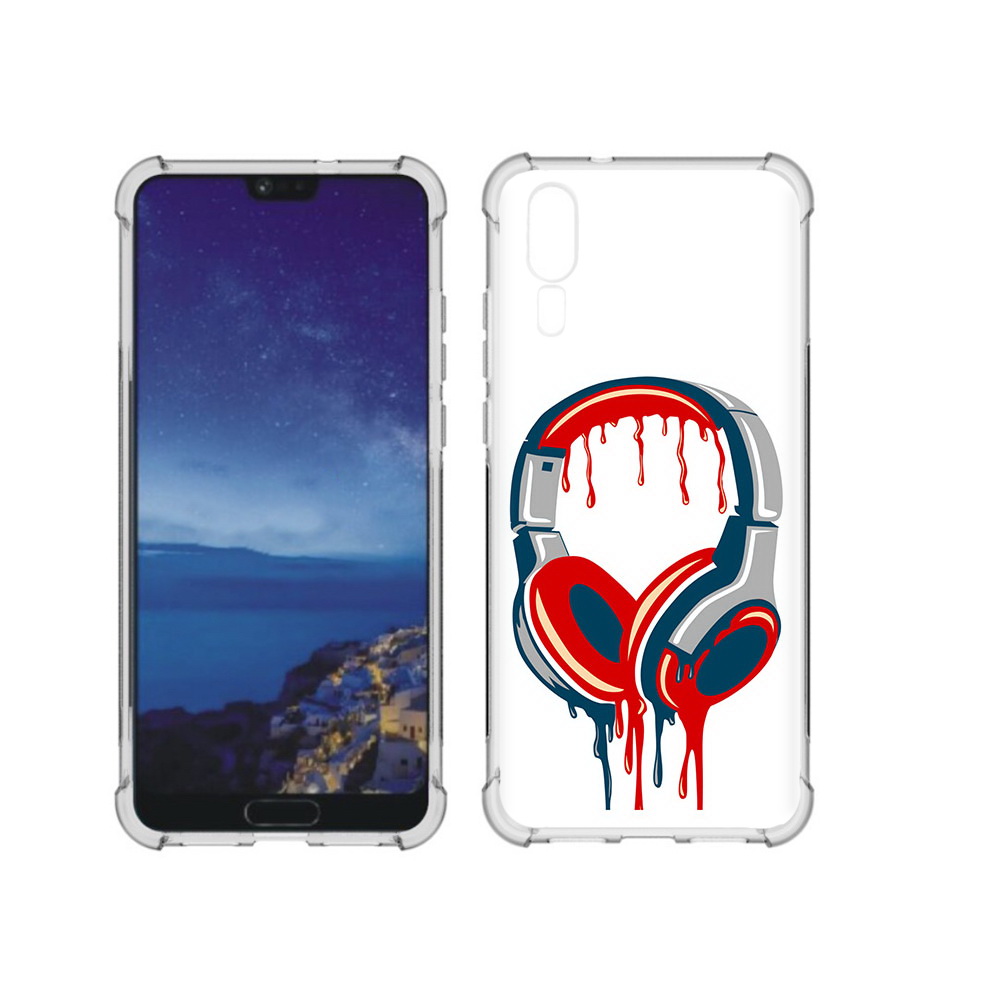

Чехол MyPads Tocco для Huawei P20 не делай громко (PT108006.52.517), Прозрачный, Tocco