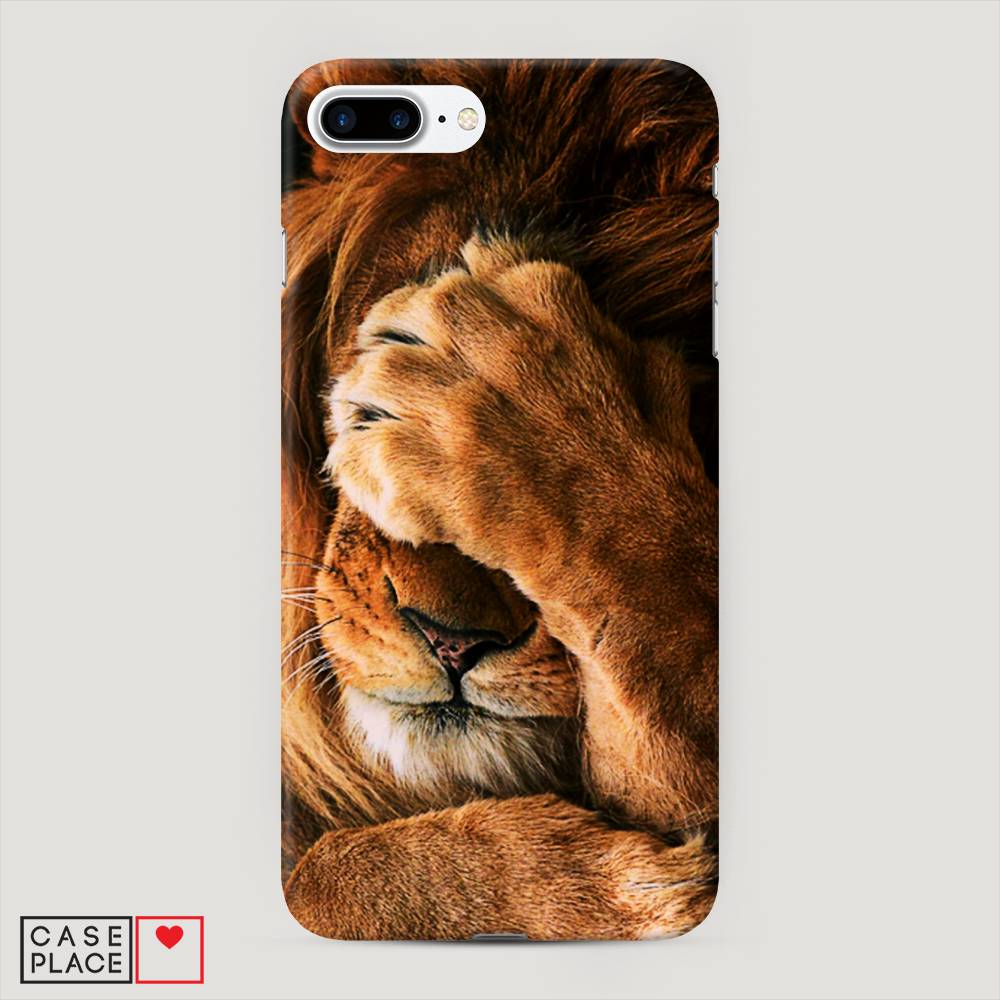 

Пластиковый чехол "Львиный стыд" на Apple iPhone 8 Plus, 10920-1