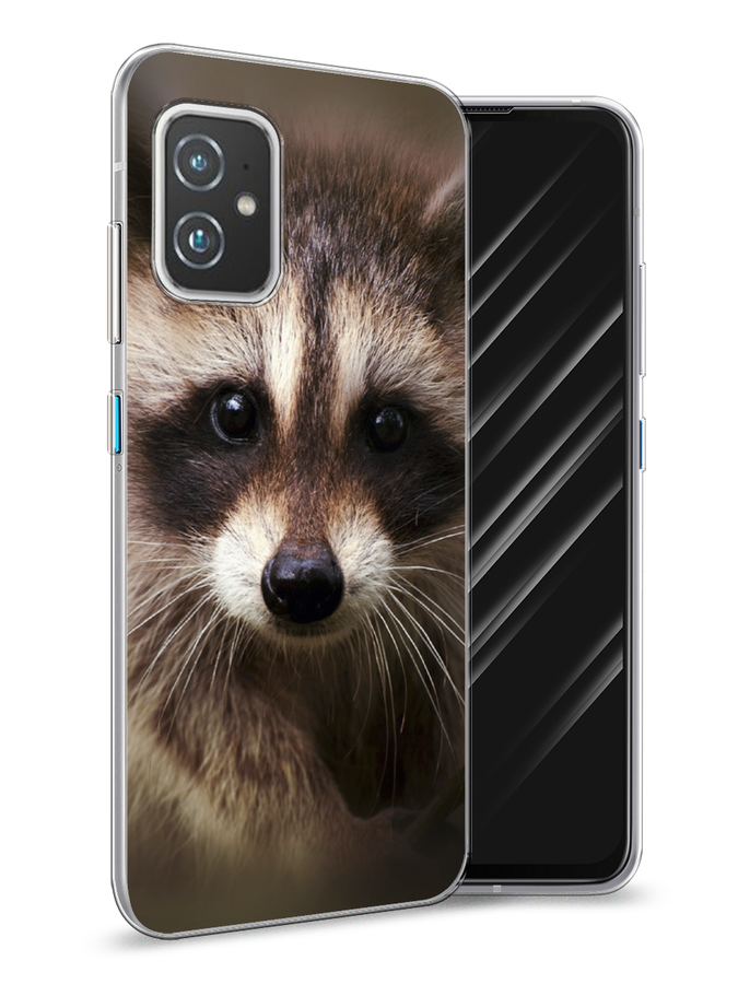 

Чехол Awog на Asus ZenFone 8 "Енот", Коричневый, 44450-1