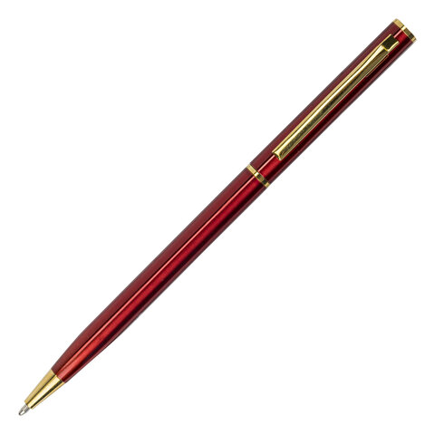 

Ручка шариковая Brauberg Slim Burgundy 141403, синяя, 1 мм, 1 шт.