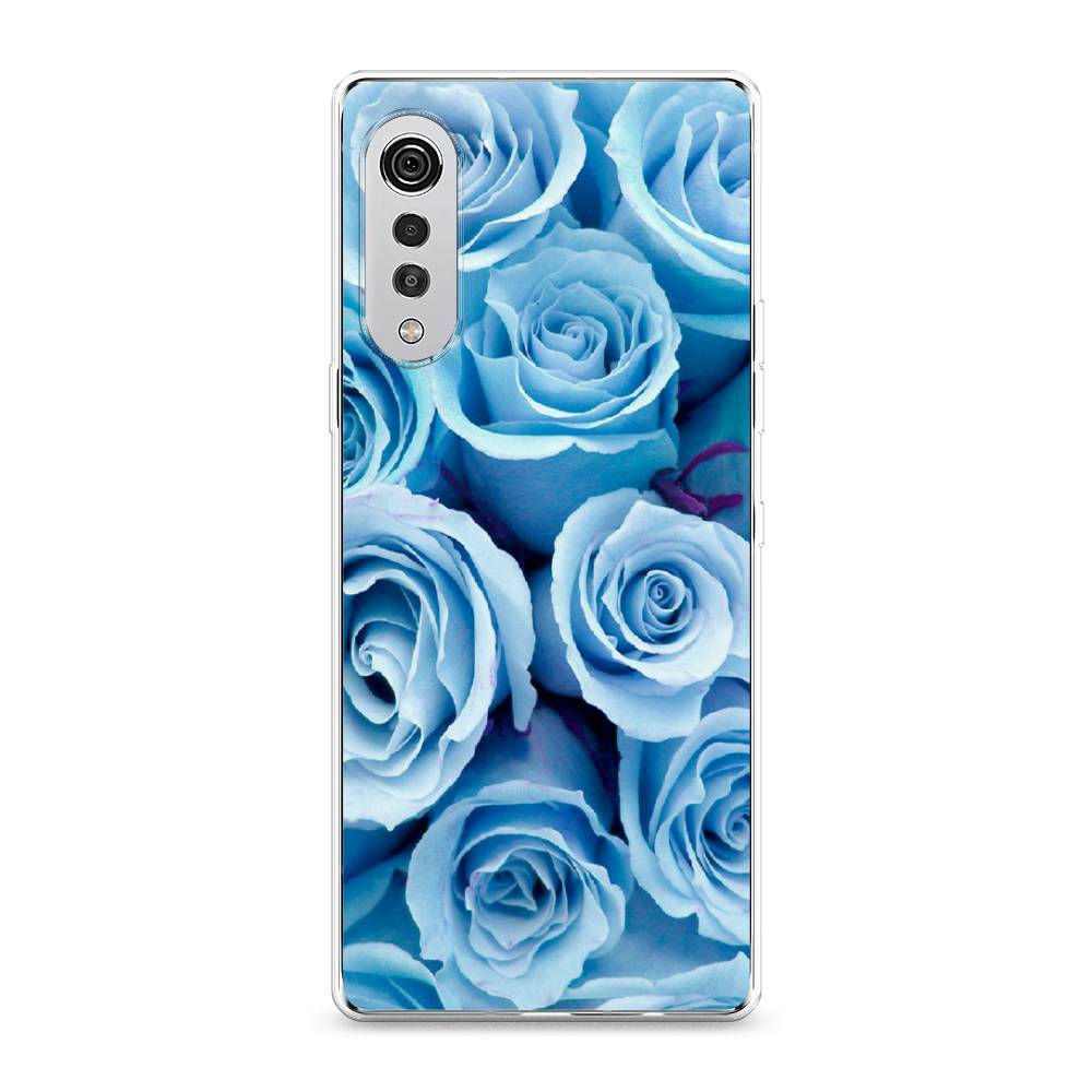 

Чехол Awog на LG Velvet 4G/5G "Лазурные розы", 84450-8