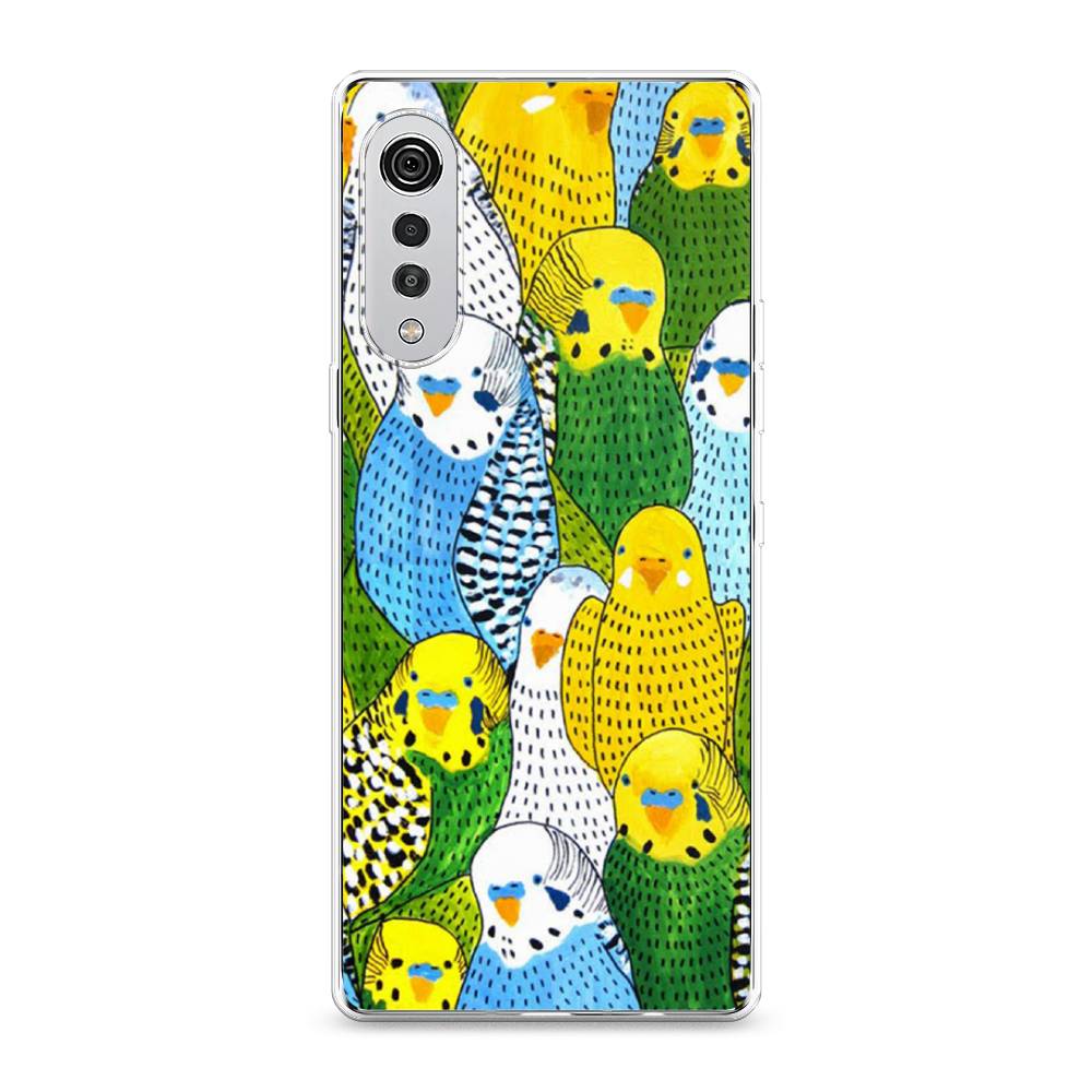

Чехол Awog на LG Velvet 4G/5G "Попугаи", 84450-1