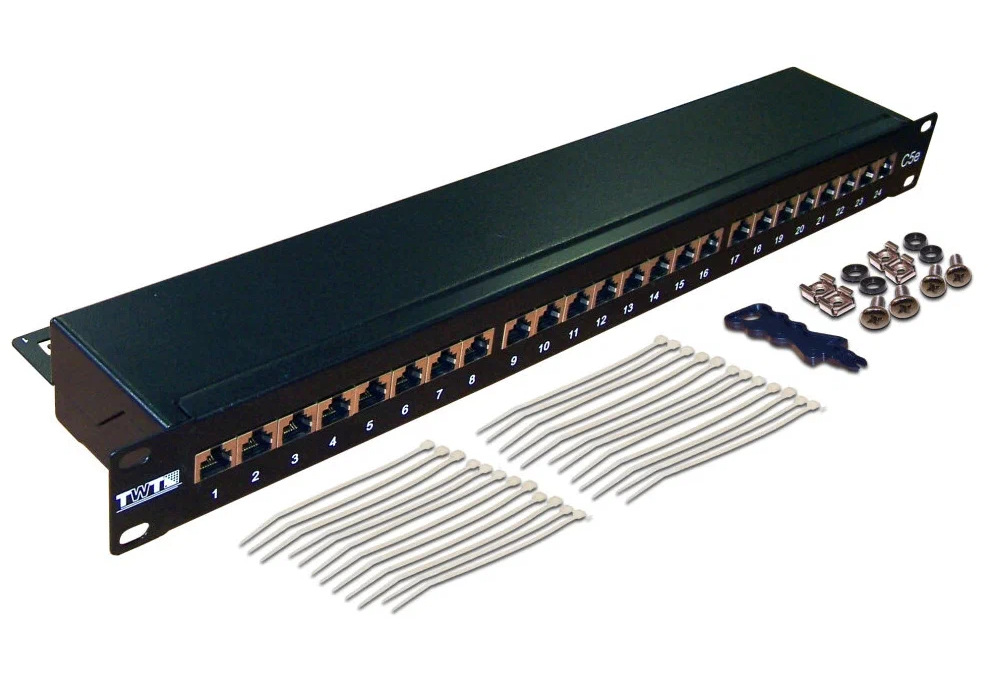 

Патч-панель Lanmaster TWT-PP24STP, Черный, TWT-PP24STP