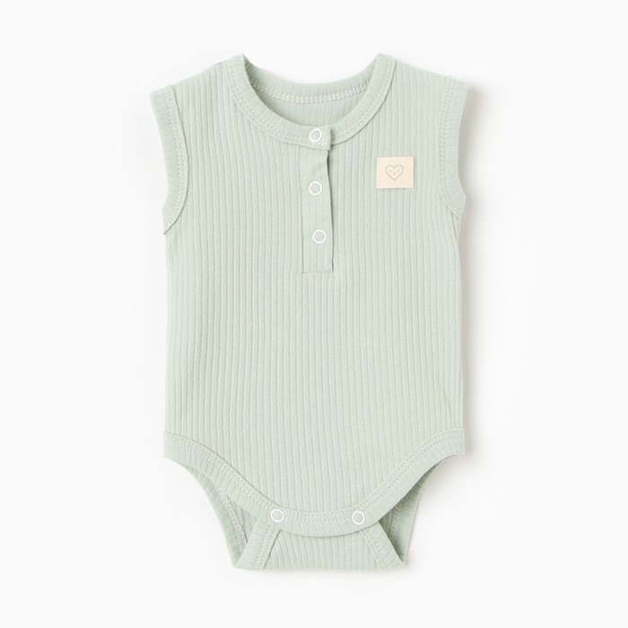 

Боди детское Крошка Я BASIC LINE, зеленый, 68, BASIC LINE