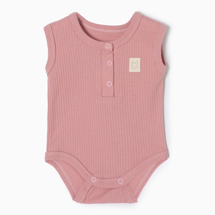 

Боди детское Крошка Я BASIC LINE, Розовый, 62, BASIC LINE