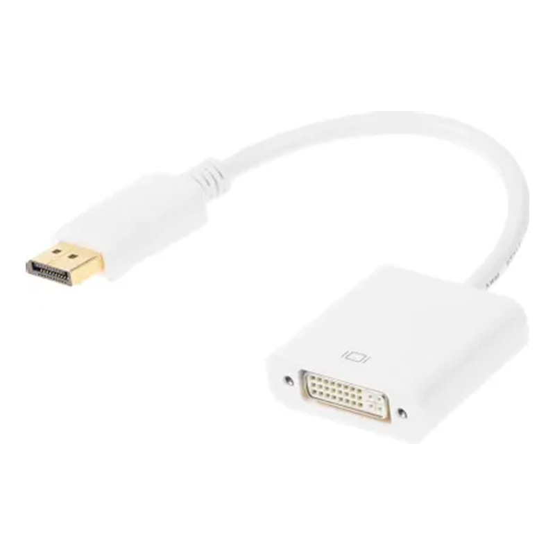 Переходник Behpex DisplayPort - DVI вилка-розетка м (CBL-468019) 100034565436 черный