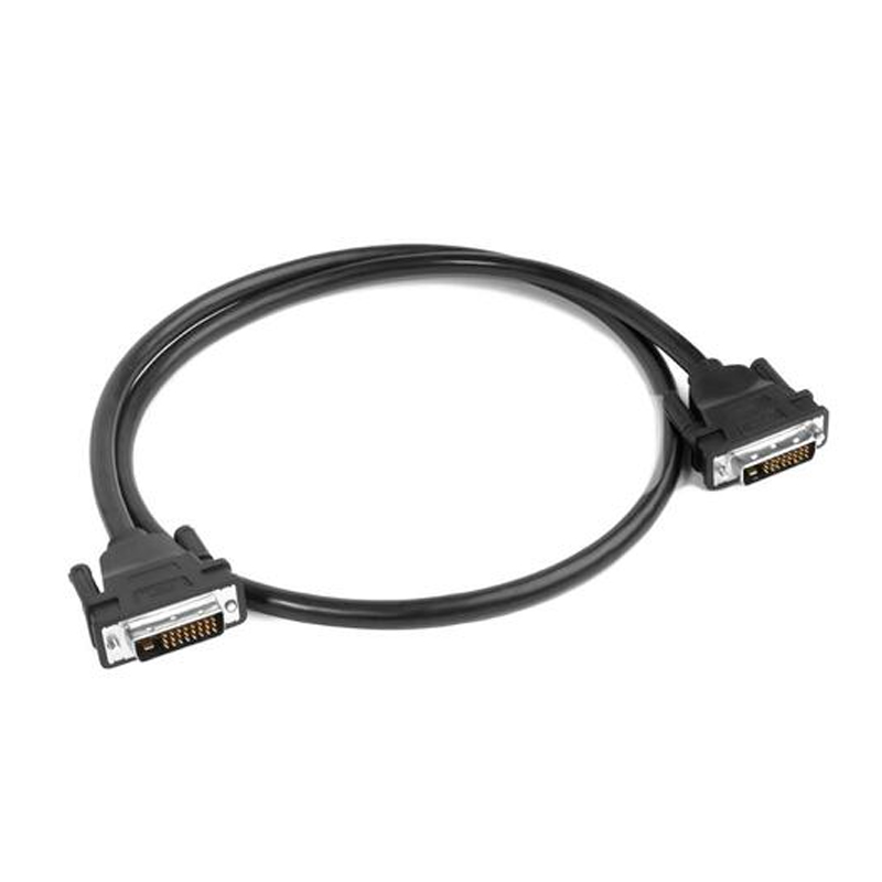 Кабель GCR DVI-D -DVI-D вилка-вилка 0.5м  черный