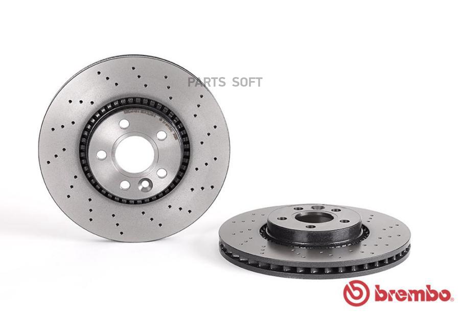 Диск тормозной Xtra | перед | BREMBO 09A4261X