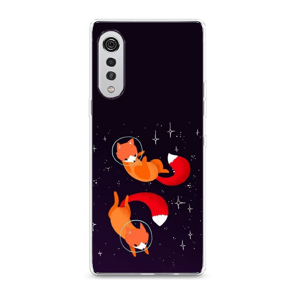 

Чехол Awog на LG Velvet 4G/5G "Лисы космонавты", 84450-4