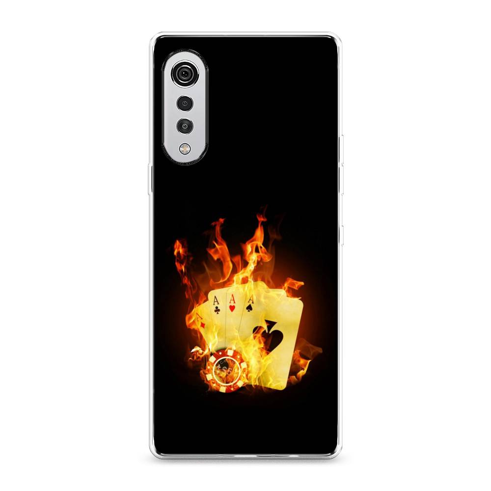 

Чехол Awog на LG Velvet 4G/5G "Горящие карты", 84450-9