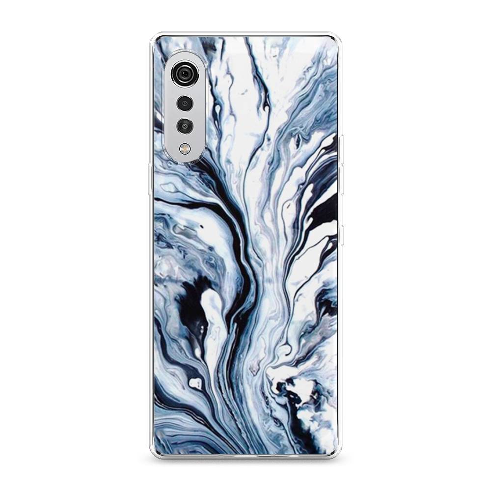 

Чехол Awog на LG Velvet 4G/5G "Голубой минерал мрамор", 84450-3