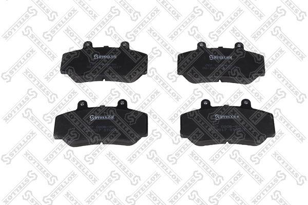 

Тормозные колодки Stellox 187020BSX