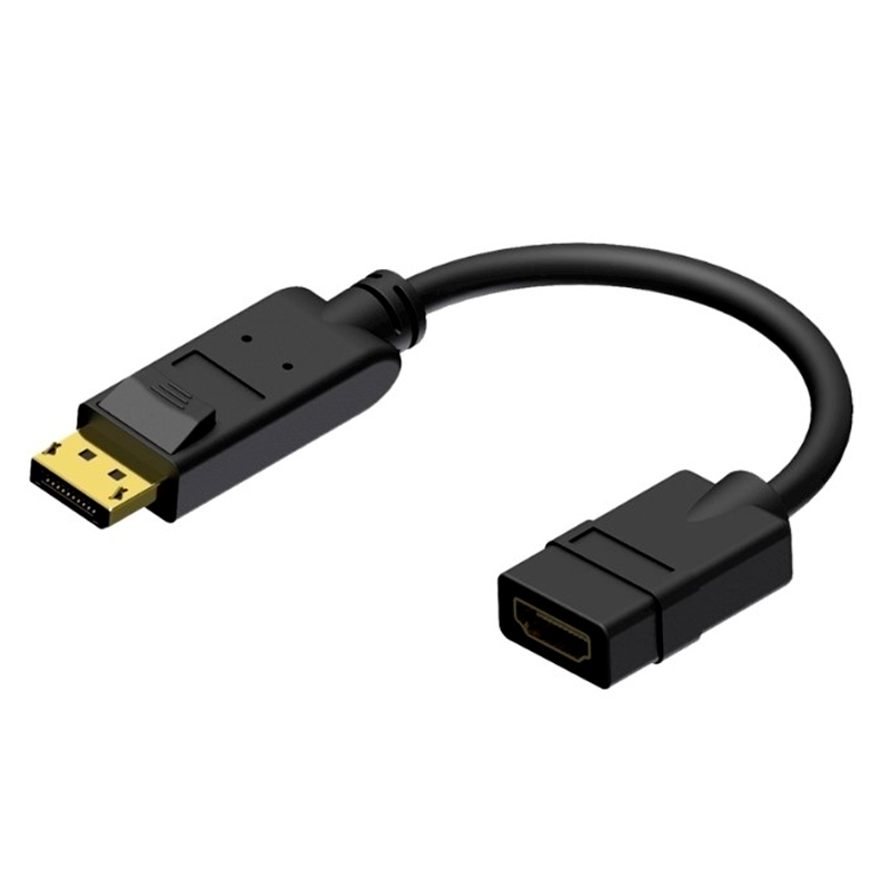 Переходник Procab DisplayPort - HDMI вилка-розетка 0.2м (BSP510) черный