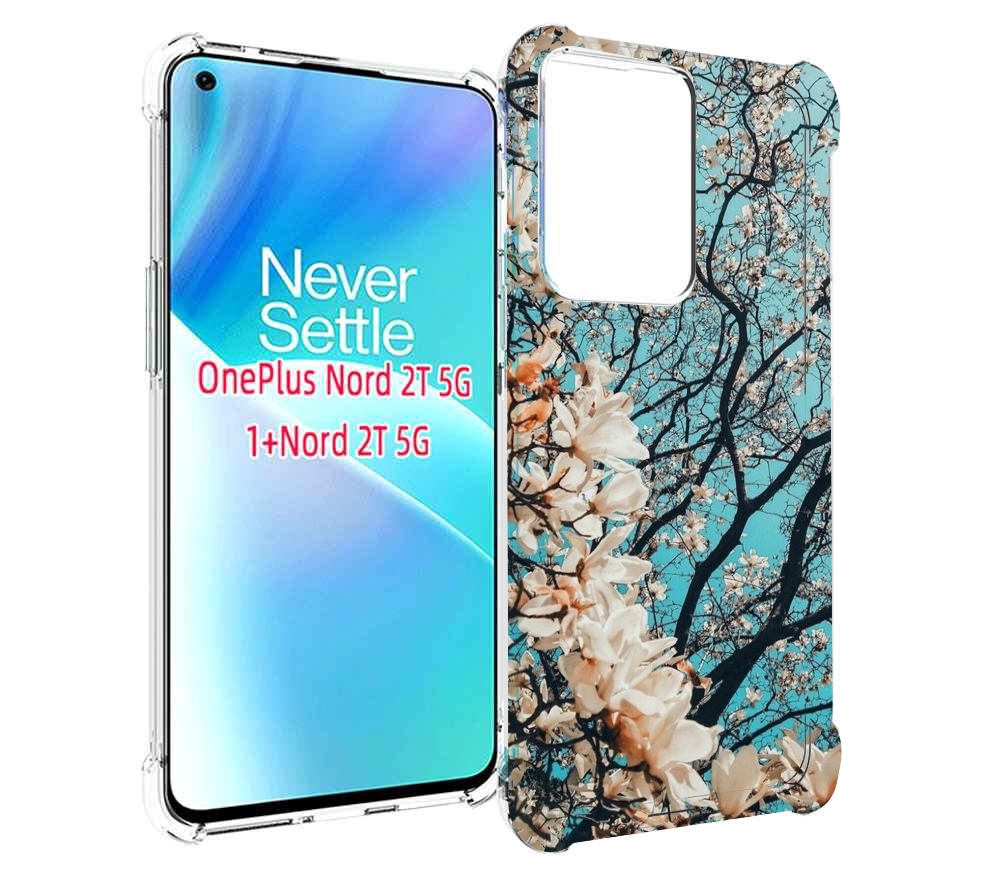 

Чехол MyPads дерево-с-цветочками для OnePlus Nord 2T, Прозрачный, Tocco