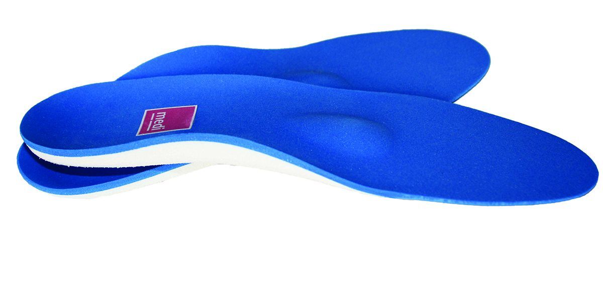 

Стелька ортопедическая Medi foot soft wide широкая р.42, Синий, PI163-42