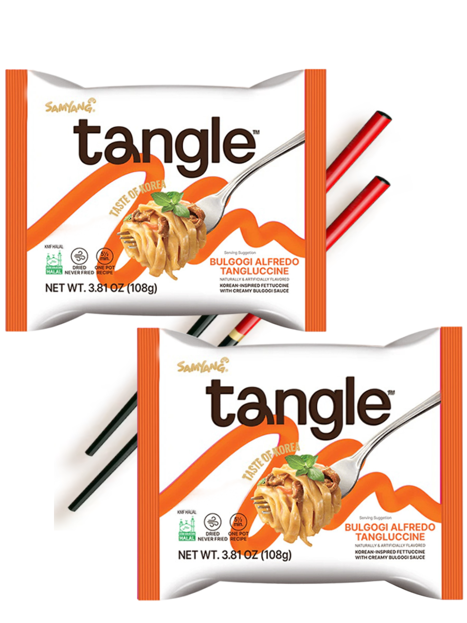 

Лапша б/п SamYang, Фетучини по-корейски со сливочным соусом бульгоги, 108 г х 2шт