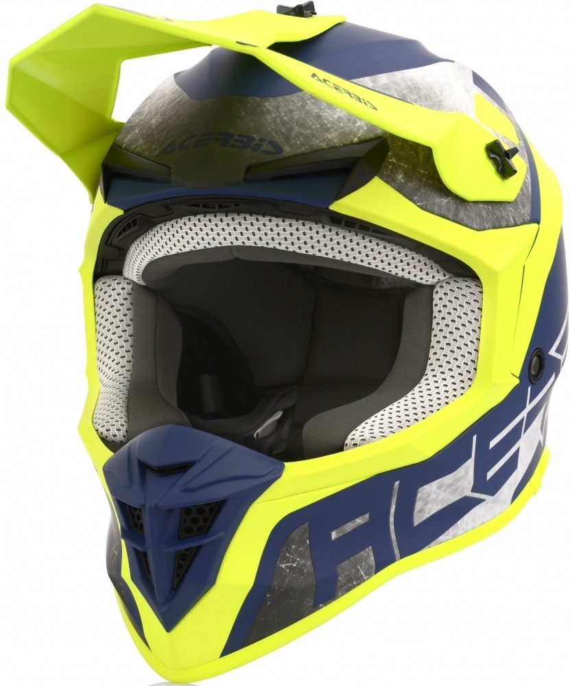 

Шлем Acerbis LINEAR арт.0024473.274.064 Yellow/Blue M, Разноцветный