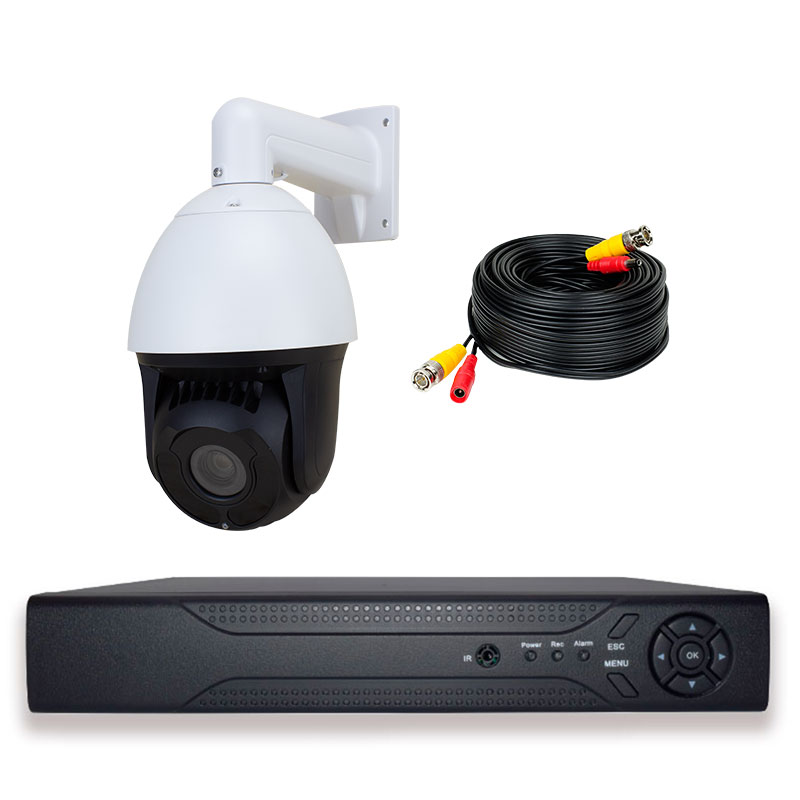 Комплект видеонаблюдения AHD 2Мп Ps-Link KIT-RTI201HD комплект видеонаблюдения smart link sl 5m5n6b h на 6 уличных 5мп камер жесткий диск