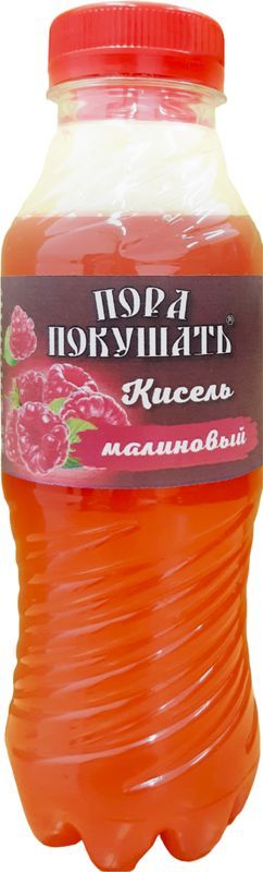 

Кисель Пора покушать питьевой малиновый 410 мл