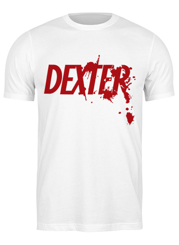 

Футболка мужская Printio Dexter (декстер) белая 3XL, Белый, Dexter (декстер)