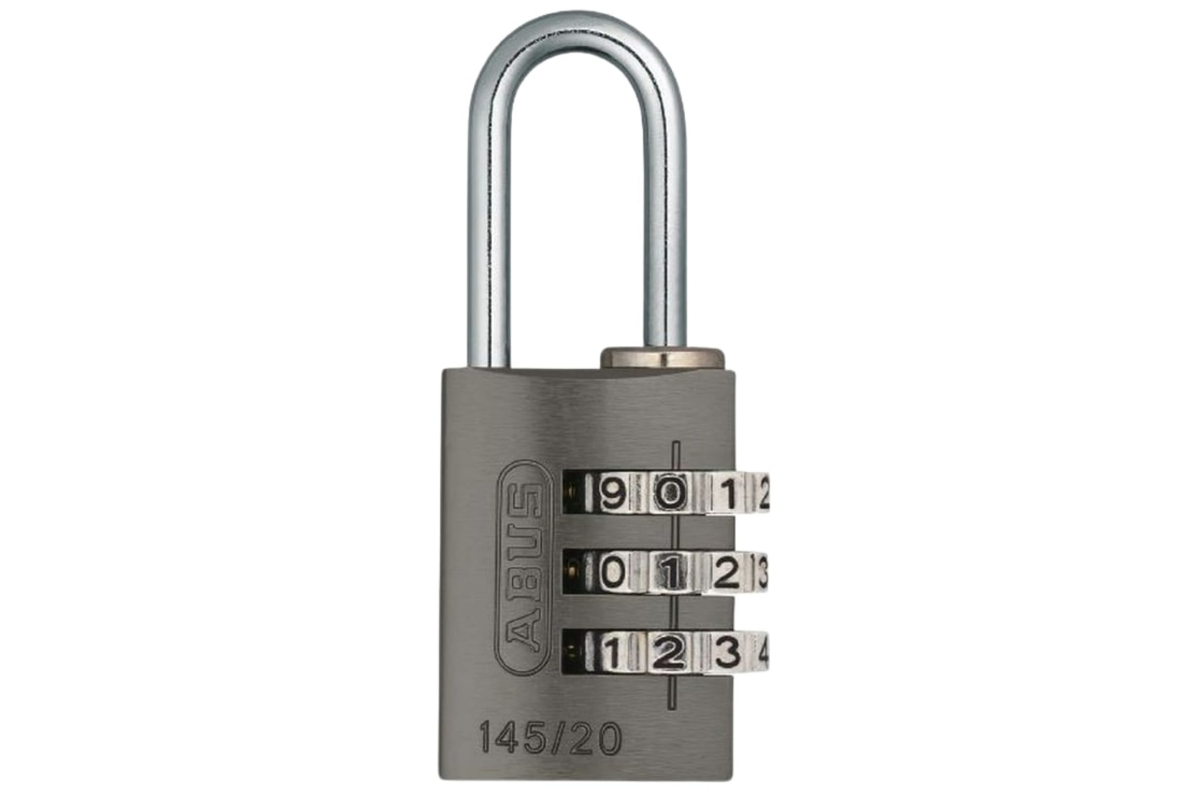 фото Abus abus навесной замок кодовый 145/20 e/efspp titanium 64927