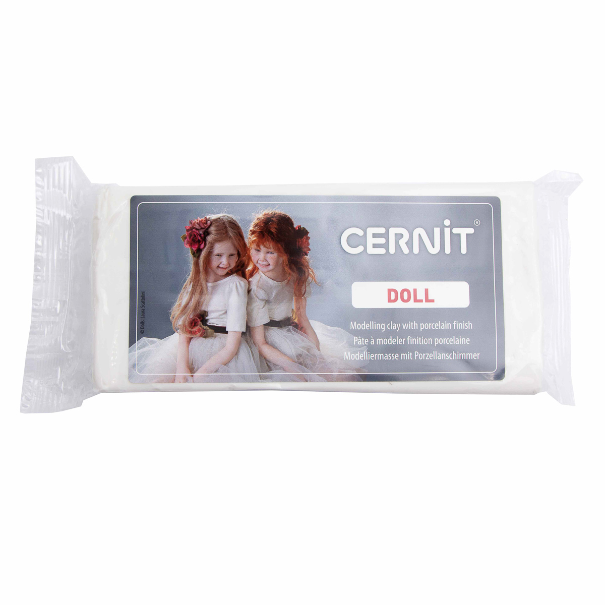 Пластика Cernit 'Doll collection', CE0950500, 500 г (010 белый)