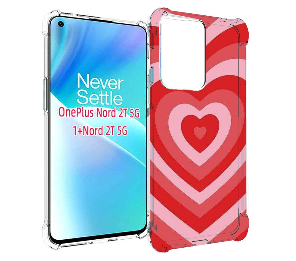 

Чехол MyPads завораживающее сердце женский для OnePlus Nord 2T, Прозрачный, Tocco