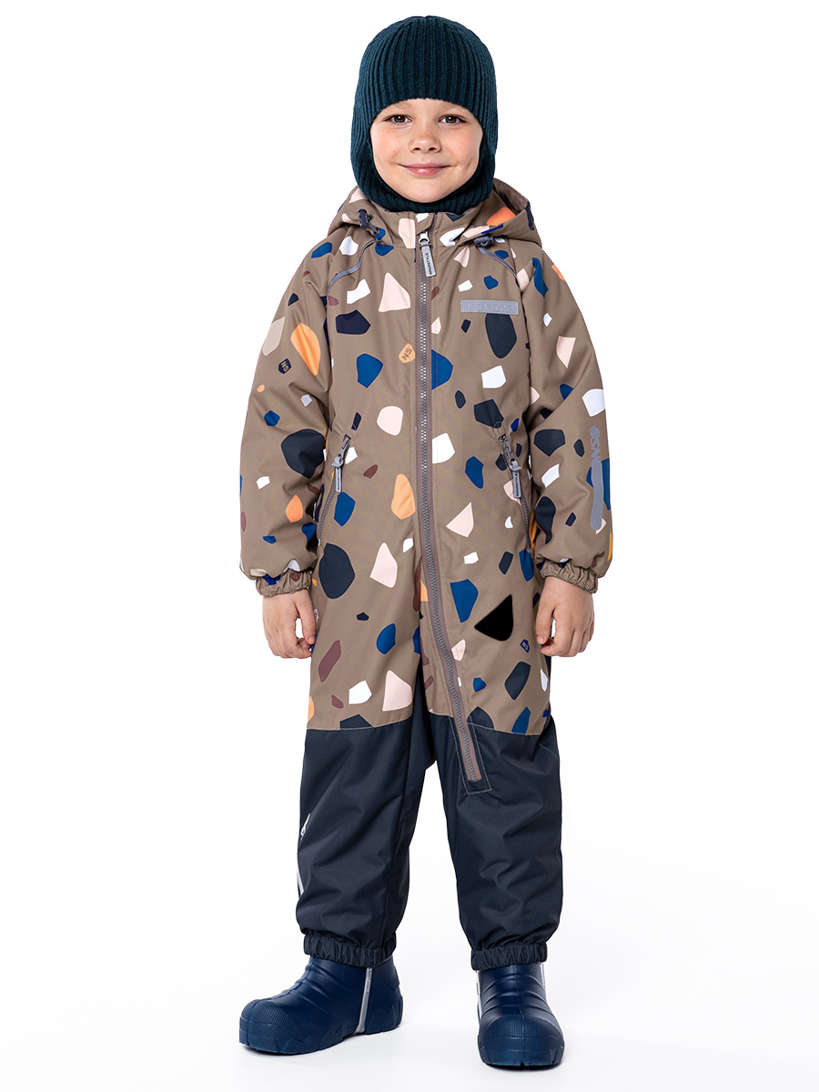

Комбинезон детский NIKASTYLE 8м0124, бежевый, 92, 8м0124