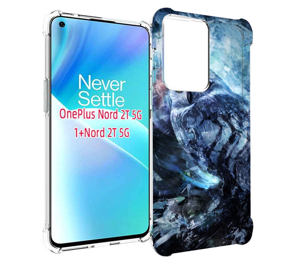 

Чехол MyPads замороженная-сова для OnePlus Nord 2T, Прозрачный, Tocco