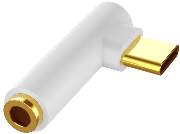 

Переходник GSMIN AX-01 Type-C (M) - Mini Jack 3.5мм (F) (Белый)