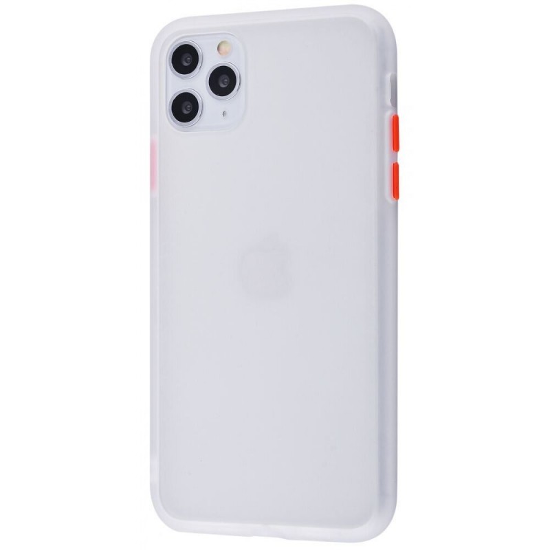 фото Чехол silicone для iphone 11 pro max overlay защита (белый) ёmart