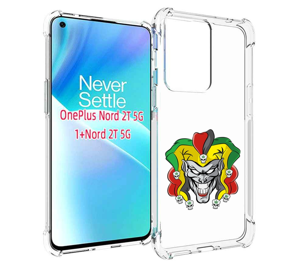 

Чехол MyPads злодей-клоун для OnePlus Nord 2T, Прозрачный, Tocco