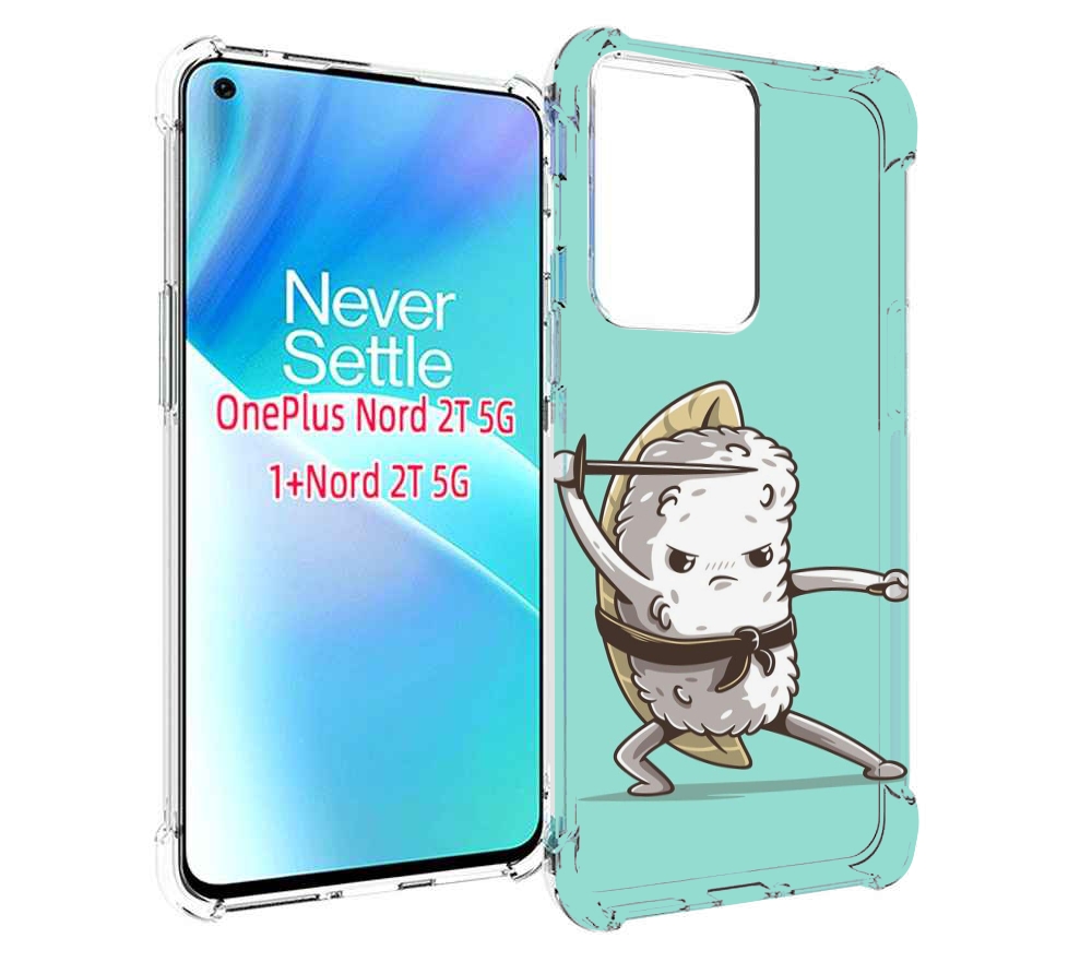 

Чехол MyPads злой суши детский для OnePlus Nord 2T, Прозрачный, Tocco