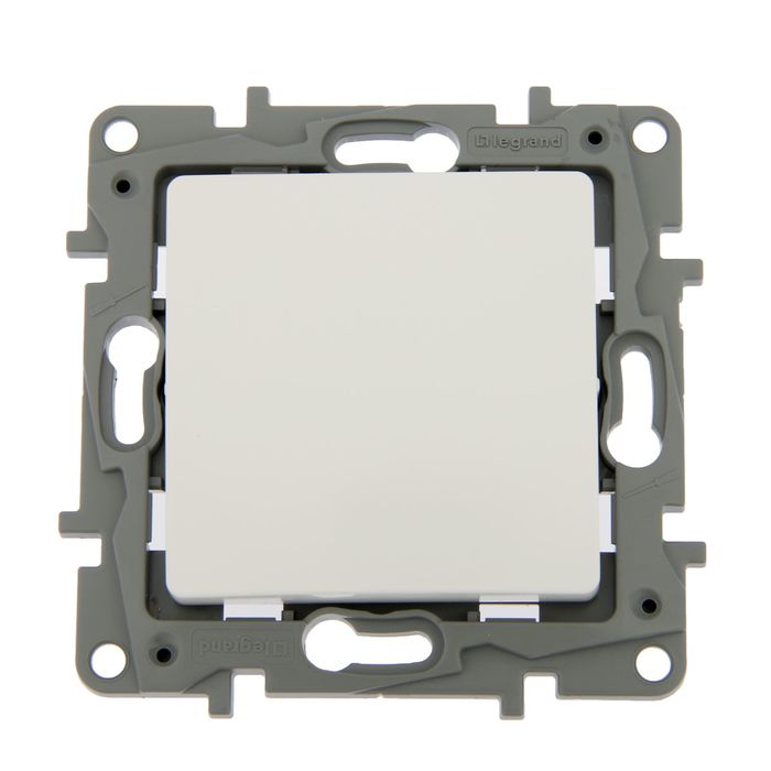 

Переключатель Legrand Etika 672205, 10 А, 1 клавиша, скрытый, белый