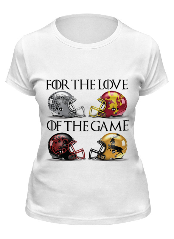 

Футболка женская Printio Game of thrones белая L, Game of thrones