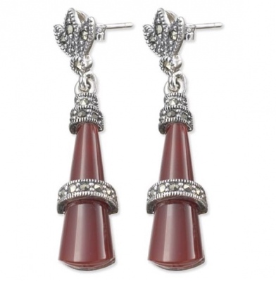 

Серьги из серебра с марказитом Марказит HE534-7220, HE534-7220