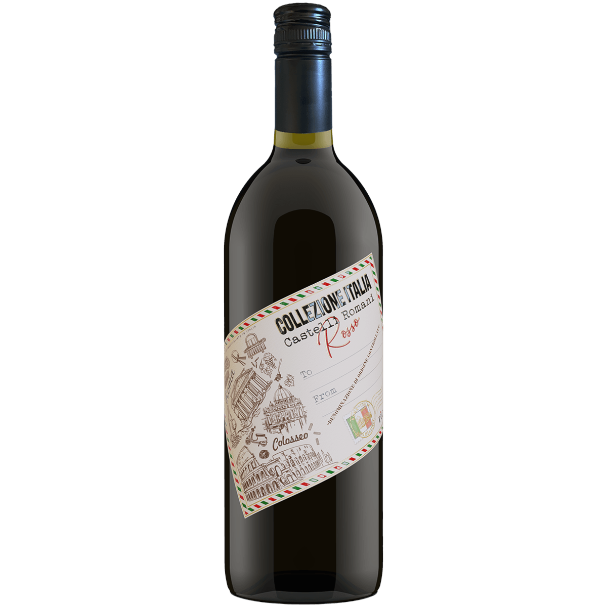 

Вино Collezione Italia Rosso красное полусухое 1 л