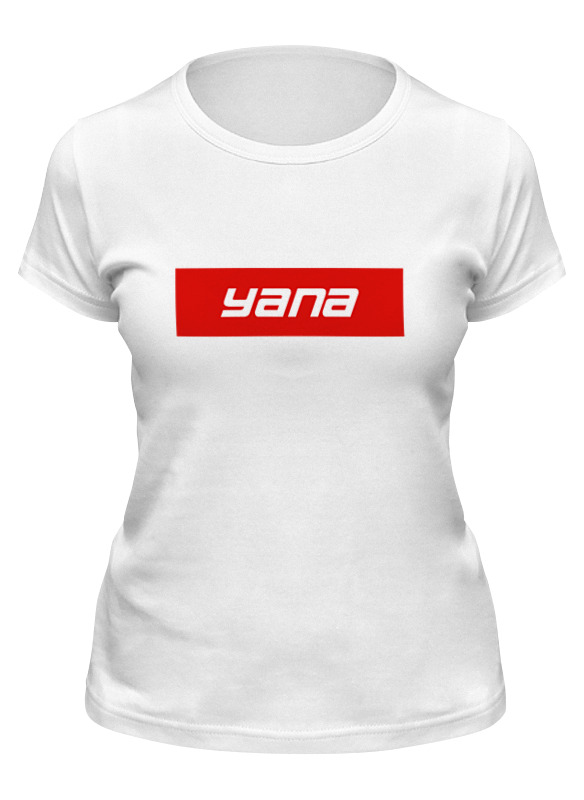 

Футболка мужская Printio Имя yana белая L, Белый, Имя yana