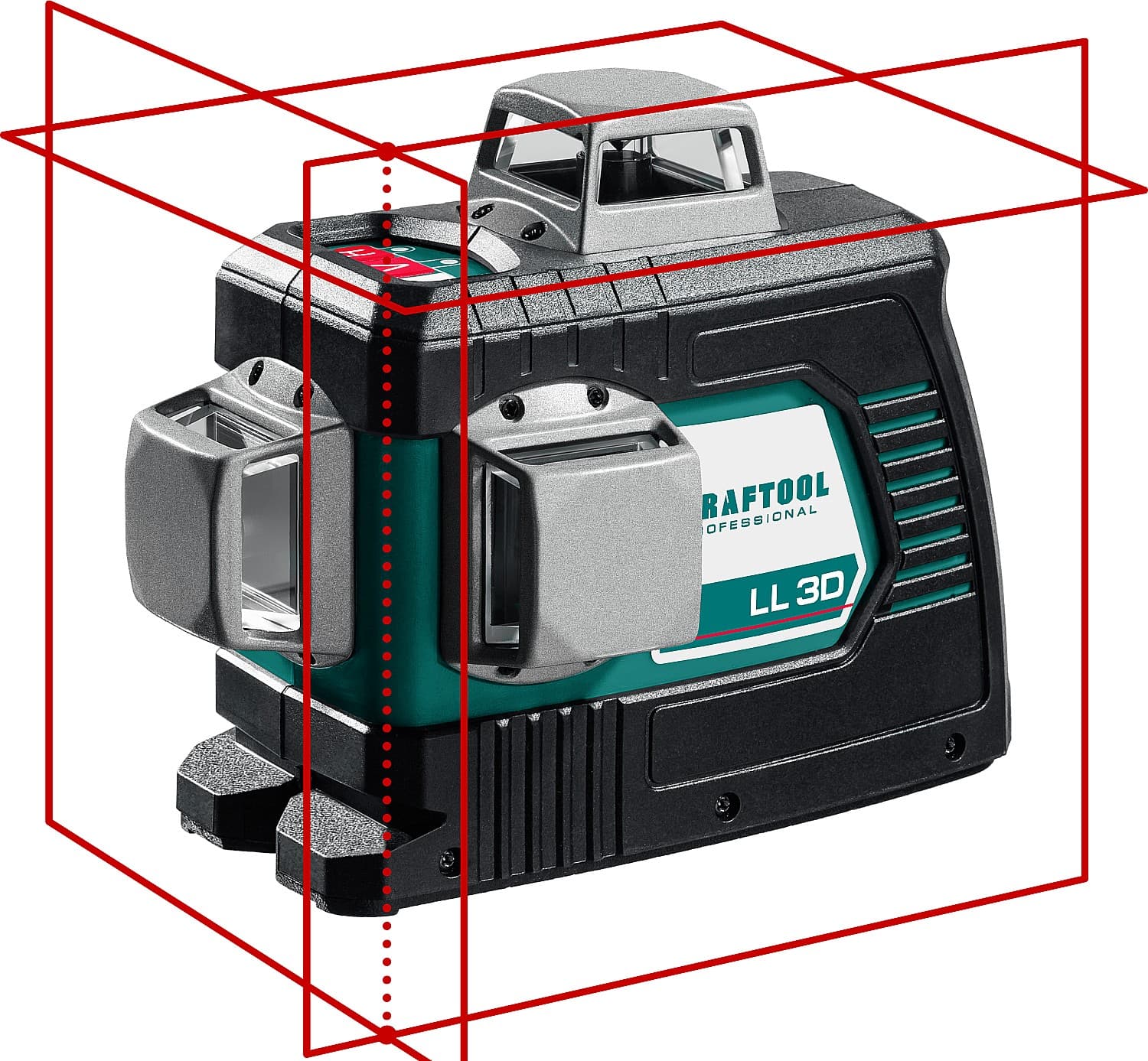 фото Kraftool ll 3d нивелир лазерный, в коробке 34640_z01