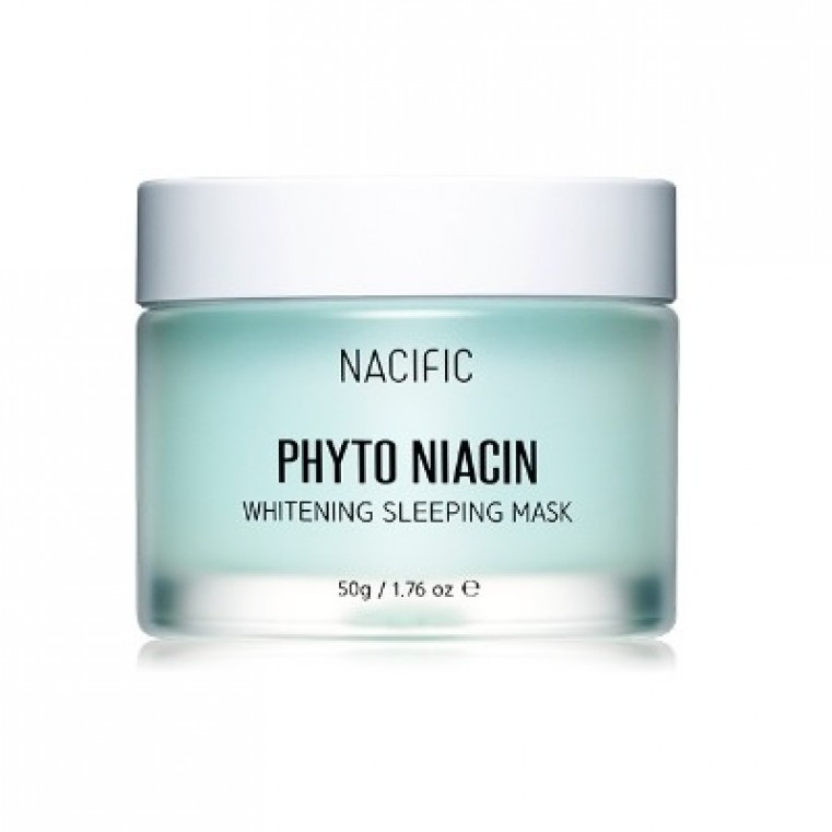 фото Nacific phyto niacin whitening sleeping mask осветляющая ночная маски с ниацином, 50мл.
