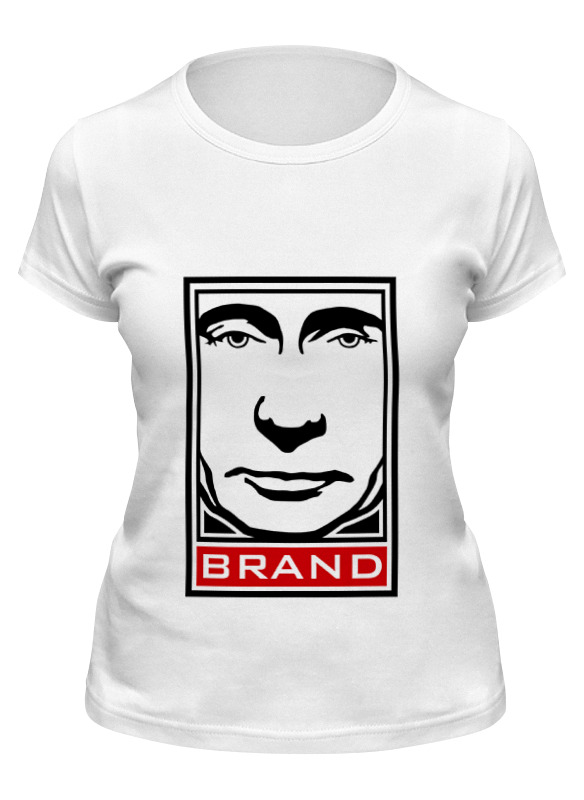 

Футболка женская Printio Brand белая L, Белый, Brand