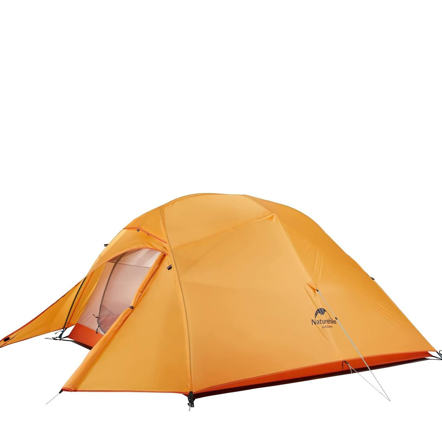 

Палатка Naturehike Ultralight Three-Man Cloud Up 3 Tent New Version 210T + Mats Orange б/р, Оранжевый, Ultralight three-man cloud up 3 tent new version 210t + mats