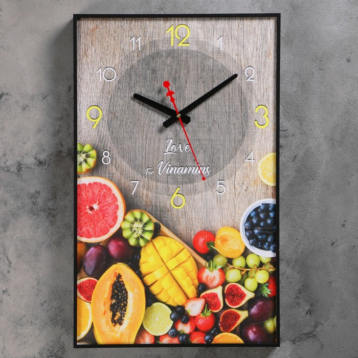 

Часы TIMEBOX Timebox серия: Кухня, "Тропические фрукты", 37х60 см